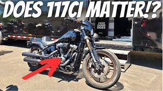 Does 117ci Make a Difference on the 2023 Harley Low Rider S!??