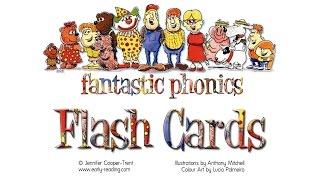 Fantastic Phonics Video Flash Cards Sample