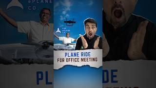 Fly to office? Possible? #startup #businessideas #brand #airplane #ev