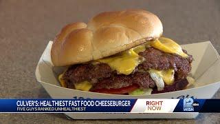 National Cheeseburger Day, Wisconsin has the healthiest burger