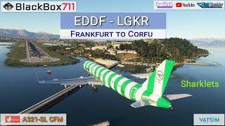 FENIX A321-Sharklets | Condor from Frankfurt/EDDF to Corfu/LGKR | VATSIM