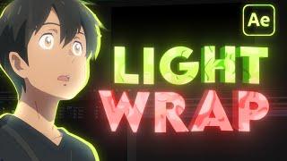 LIGHT WRAP Effect for BETTER AMV Compositing | AE Beginner Tutorial