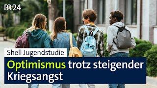 Shell Jugendstudie: Optimismus trotz Kriegsangst | BR24