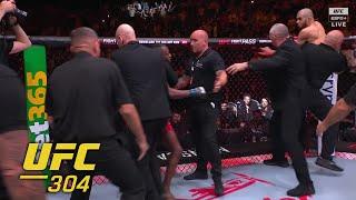 Security separates Muhammad Mokaev & Manel Kape before their #UFC304 fight | ESPN MMA