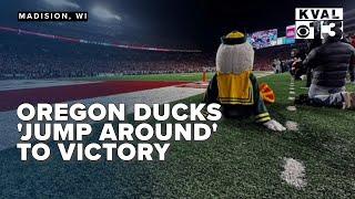 Oregon Ducks "Jump Around" to victory