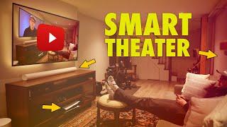 Smart Home Theater Tour 2024, Automate Everything!