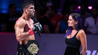 Champ Luiz Rocha KC39 post-fight interview + GSP & Bas recap