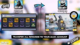 COD Mobile | TRANSFER ALL TEST SERVER REWARDS IN YOUR MAIN ACCOUNT | *NO CLICKBAIT* | EASY