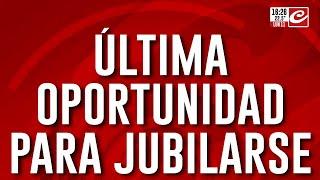 Última oportunidad para jubilarse ¿Deuda al contado o en 60 cuotas?