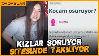 Pqueen - Kızlar Soruyor Sitesindeki Saçma Yorumları Okuyor !