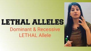 LETHAL ALLELE •DOMINANT and RECESSIVE|CSIR-NET JRF|GATE|Life Science|Genetics|Inheritance Biology|