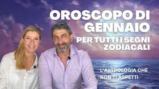 OROSCOPO DI GENNAIO 2025 per tutti i segni zodiacali