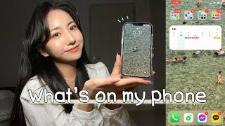 ENFJ의 iphone 폴더정리 / 유용하게 잘 쓰는 어플 (영상편집, 캘린더, 생리주기 등등) what's on my phone