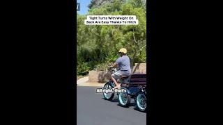 Mastering Tight Turns with the New EVRYjourney EBike Rickshaw!