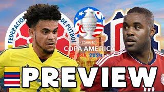 COLOMBIA vs COSTA RICA - 2024 Copa América - PREVIEW