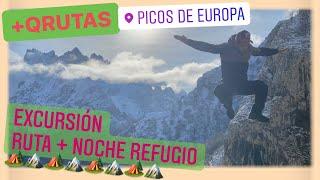 +Q RUTAS de senderismo circulares en ESPAÑA | PICOS de EUROPA en INVIERNO | #trekking