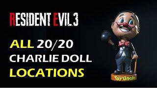 All Charlie Doll Locations | Mr Charlie Bobblehead Locations | Resident Evil 3 Remake