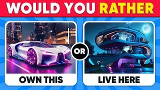 Would You Rather - Futuristic Luxury Life Edition  Daily Quiz