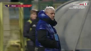 Boupendza păcălește pasul la offside și lasă pentru Pop. Rapid face 2-0 la Botoșani