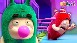 Oddbods | NEW | BUBBLEGUM TRAP | Funny Cartoons For Kids