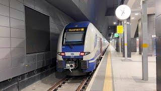 Train Cab view from Jerusalem to Herzliya onboard Siemens Desiro