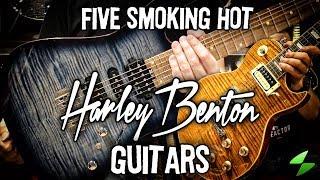 Five smoking hot Harley Benton guitars. Which one would you pick?