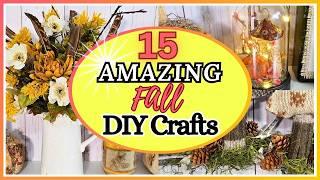 *MUST SEE* INCREDIBLE DIY Fall Craft Ideas You DON'T Want To Miss