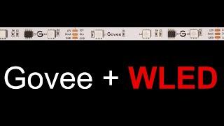 Control Govee Strip Lights with WLED! Easy Step by Step Tutorial. No Soldering Required.