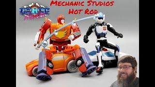 Deluxe Baldwin Reviews Legends Class Mechanic Studios MS-21 Flame Walker! (Hot Rod)