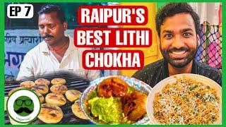 Best Lithi Chokha in Raipur & Nukkad Cafe ki Chai & Vibe | Veggie Paaji