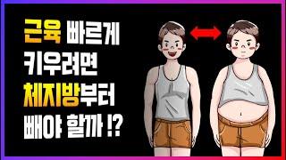 과학이 밝혀낸 '근성장'과 '체지방'의 놀라운 상관관계!!