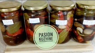 Turshi me Patellxhane - Aubergines Pickles