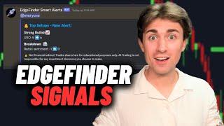 EdgeFinder Smart Trade Alerts, Now Available.