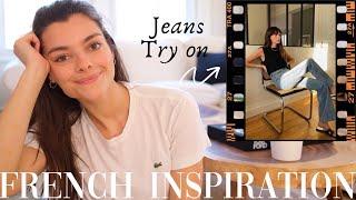 Straight legs jeans try on | Get the French look ! 