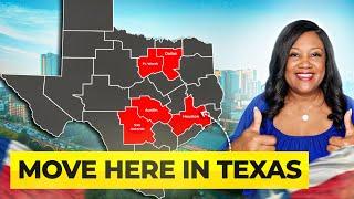 The BEST Areas to Move to in Texas| Top Places to Live in 2025 DON'T MISS THIS Natasha Caroll Realty