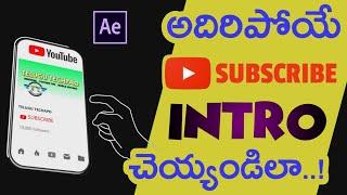 How to create intro in telugu 2020 | Telugu Techpad intro editing | Subscribe intro like me