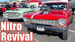 Nitro Revival 7 At Irwindale Speedway 2024 - Car Show & Drag Race