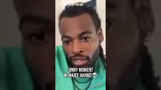 Funny moment with Najee Harris #steelersu (​⁠via: @OhThatsNajee)