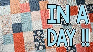 Lazy Day's | Layer Cake ONLY Pattern | Quick and Easy Quilt Pattern!