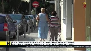 NOTICIA-2023-La Consejería de Salud lanza algunos consejos para combatir las altas temperaturas