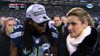 Richard Sherman rips Michael Crabtree in Erin Andrews interview