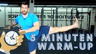 5 Minuten Quick Warm up | Schnelle Erwärmung Routine