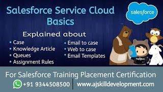 Salesforce Service Cloud Basics | AJ Skill Development