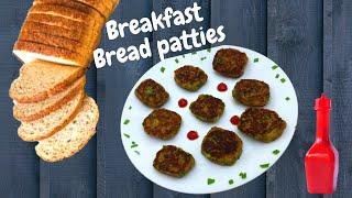 BREAKFAST BREAD PATTIES | Easy Bread Recipes | Quick And Easy Bread-Egg Breakfast