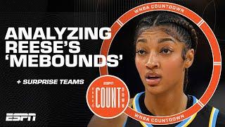 WNBA surprise teams  + Analyzing Angel Reese's 'mebounds'  | WNBA Countdown