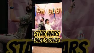 Star Wars themed baby shower #starwars #babyshower #leia #starwarsbaby