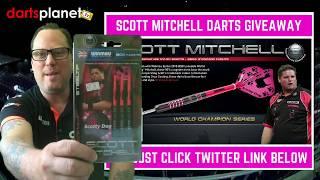 WIN SCOTT "SCOTTY DOG" MITCHELL WINMAU DARTS + ASPRIA DARTS BACK UP FOR GRABS