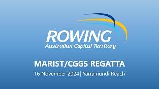 Rowing ACT - MARIST / CGGS Regatta