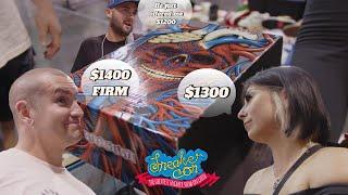 CASHING OUT $20,000 AT SNEAKER CON LA (DAY 1) !!