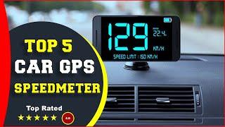  Top 5: Best Car GPS Speedometer 2023  [Tested & Reviewed]